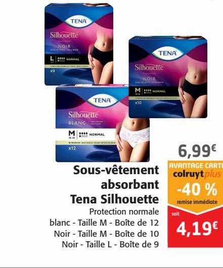 Sous-vêtement Absorbant Tena Silhouette