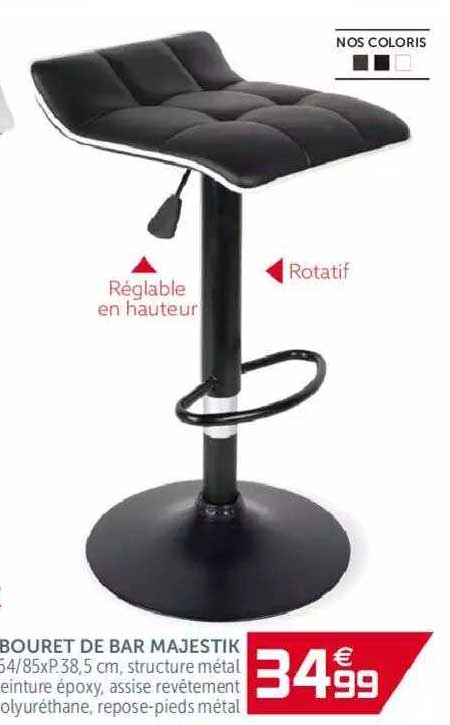 Tabouret De Bar Majestik