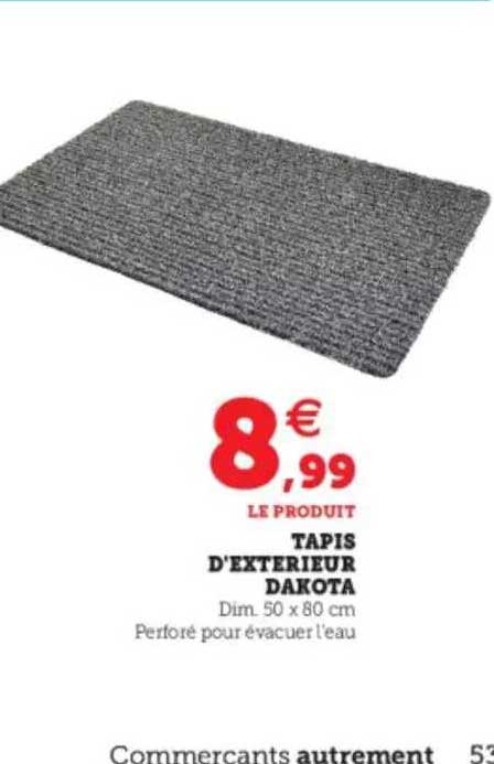 tapis d'extérieur dakota