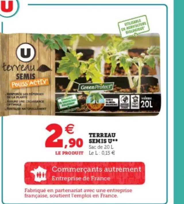 terreau semis u