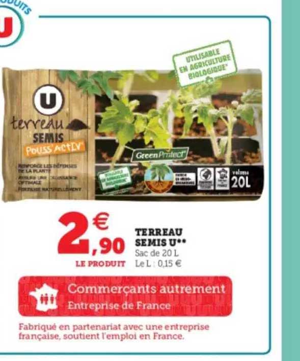 terreau semis u