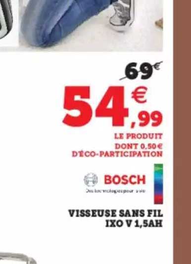 visseuse sans fil ixo v 1,5 ah bosch
