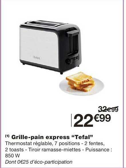 grille-pain express "tefal"
