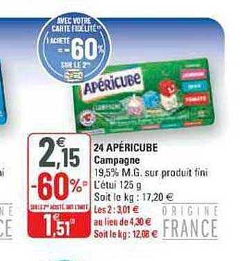 24 Apéricube Campagne