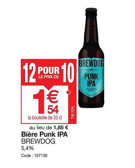 bière punk ipa brewdog