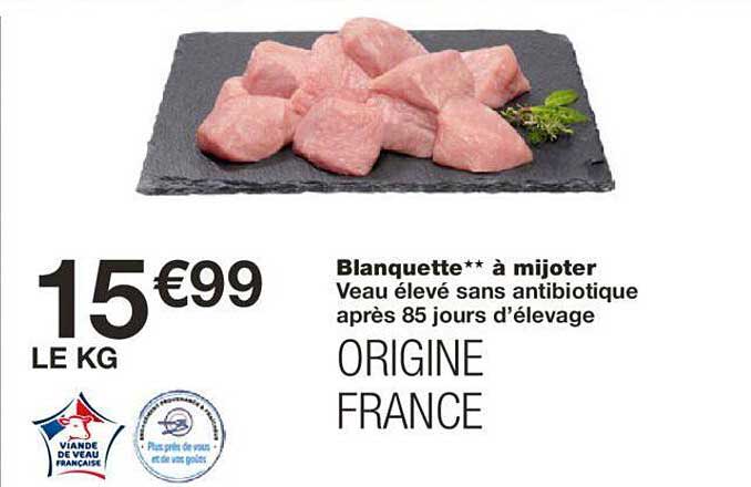 Blanquette**à Mijoter