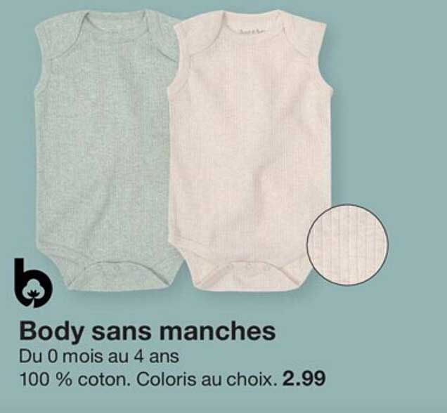 body sans manches