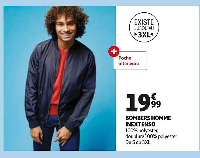bombers homme inextenso