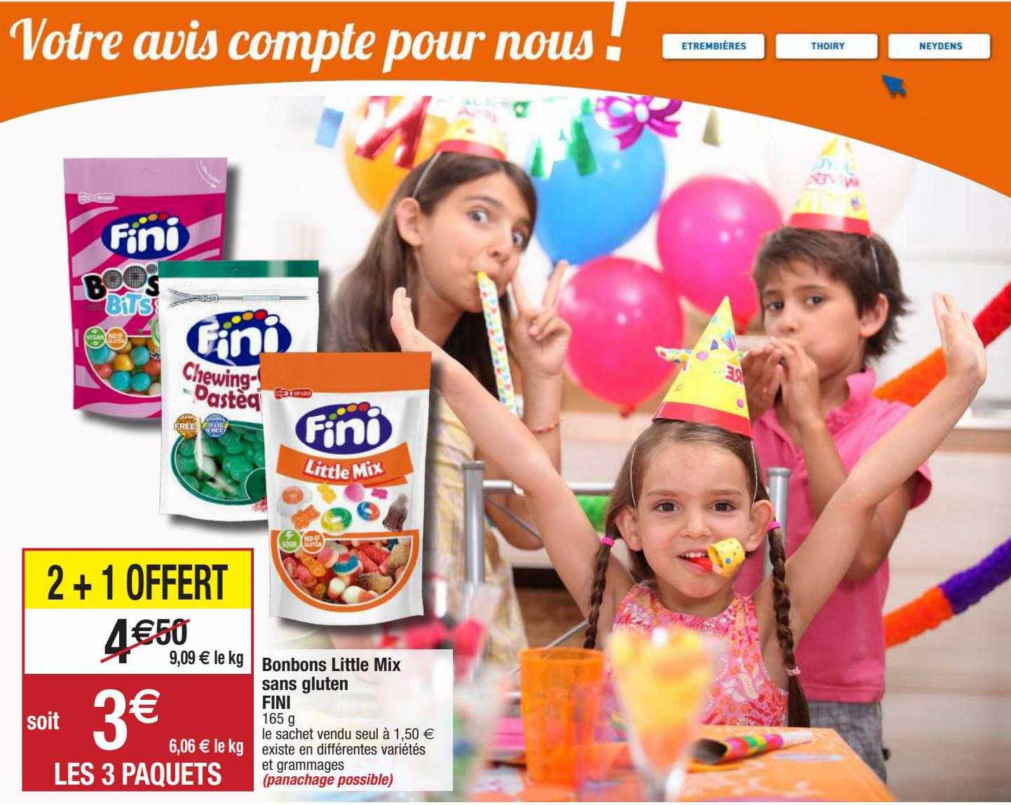 bonbons little mix sans gluten fini