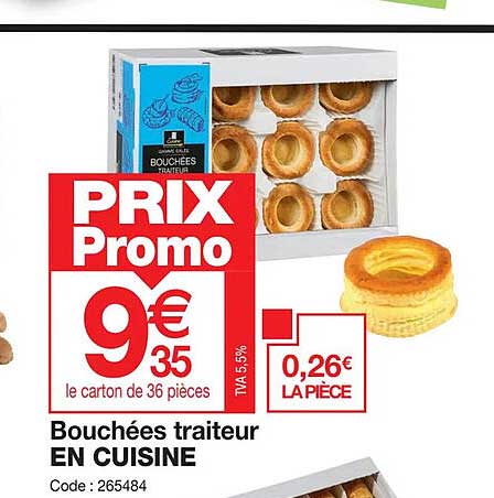 Bouchées Traiteur En Cuisine