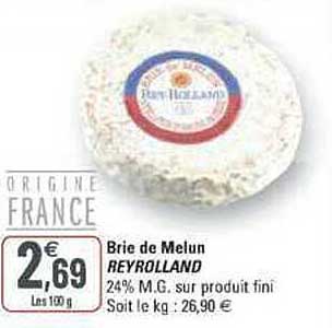 brie de melun reyrolland