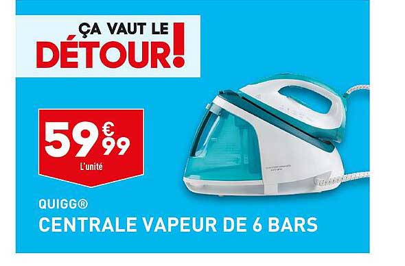 centrale vapeur de 6 bars quigg