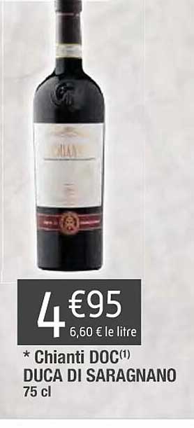 chianti doc duca di saragnano