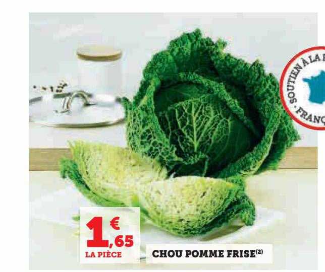 chou pomme frisé