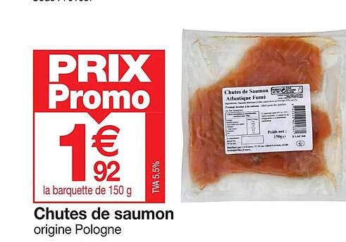 chutes de saumon