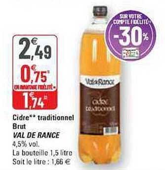 cidre traditionnel brut val de rance