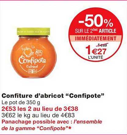 confiture d'abricot "confipote"