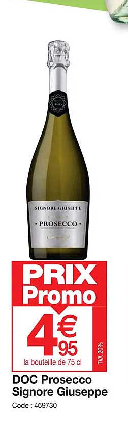 doc prosecco signore giuseppe