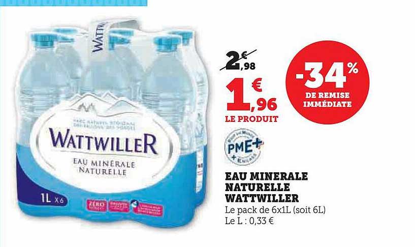 Eau Minérale Naturelle Wattwiller