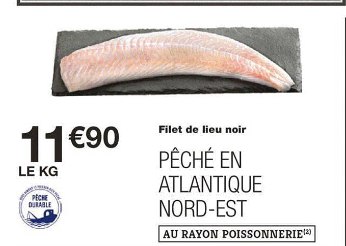 Filet De Lieu Noir