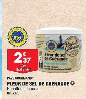 Fleur De Sel De Guérande Pays Gourmand