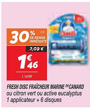 fresh disc fraîcheur marine canard