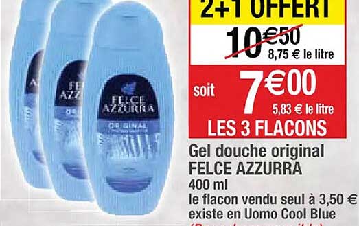 gel douche original felce azzurra