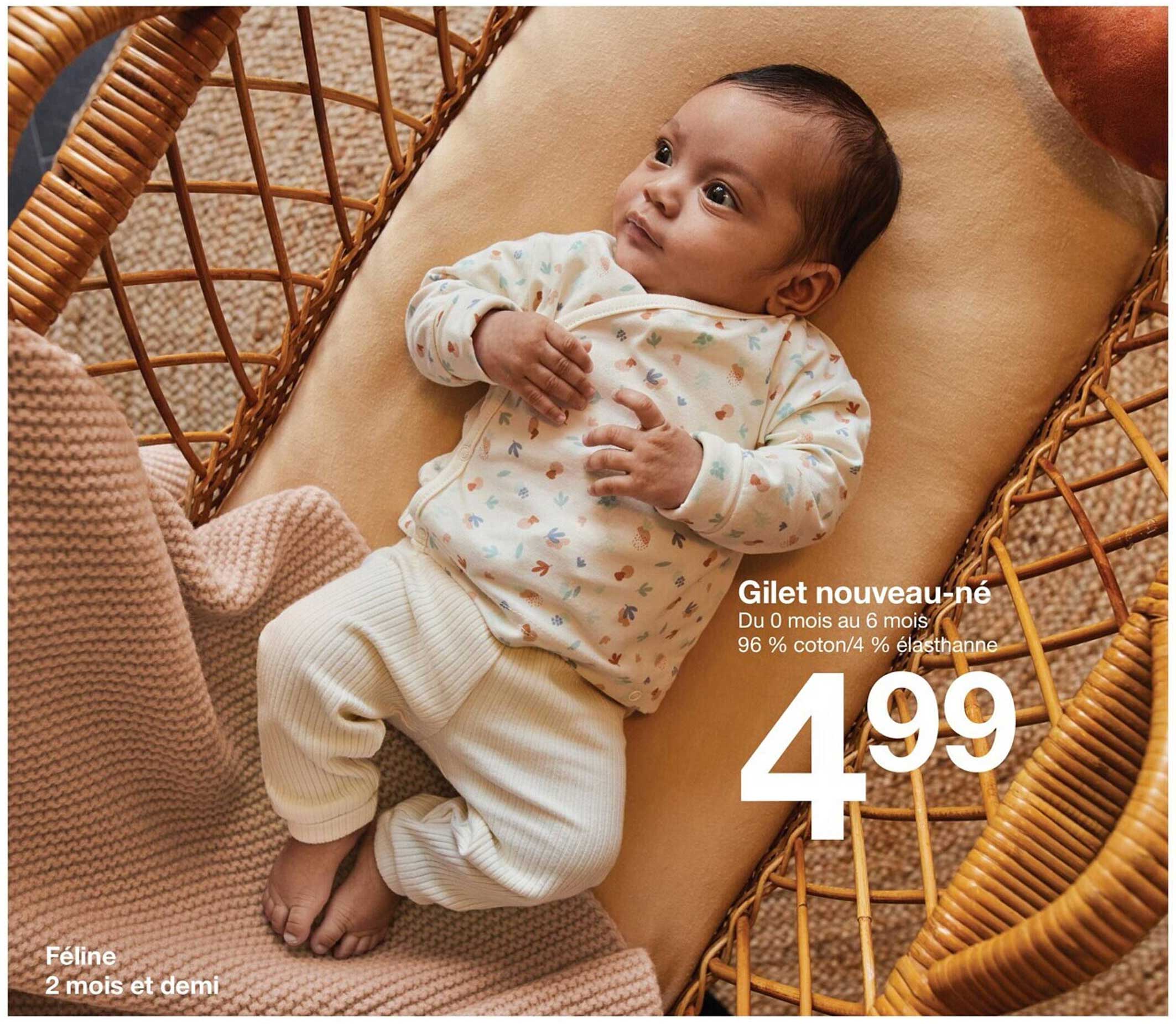 gilet nouveau-né