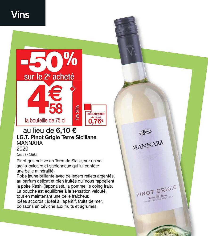 i.g.t. pinot grigio terre sicilliane mannara