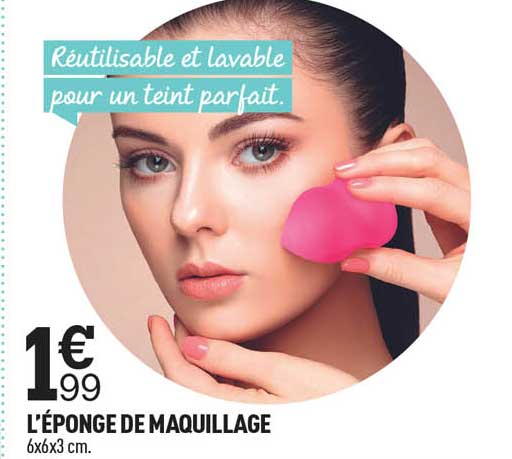 l'éponge de maquillage