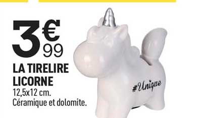 La Tirelire Licorne