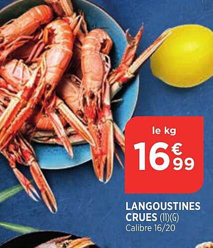 Langoustines Crues