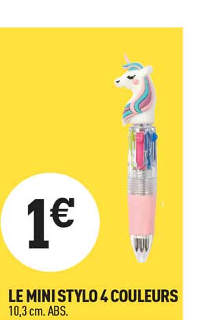Le Mini Stylo 4 Couleurs