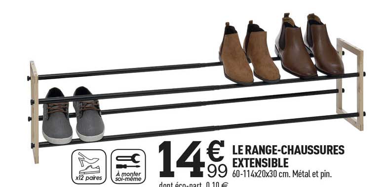 le range-chaussures extensible