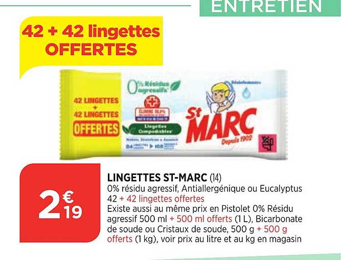 Lingettes St-marc