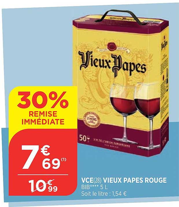 mce vieux papes rouge