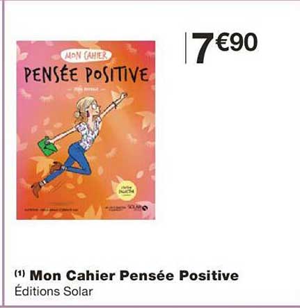 mon cahier pensée positive