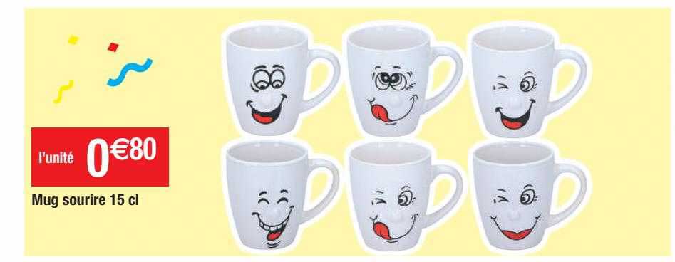Mug Sourire 15 Cl
