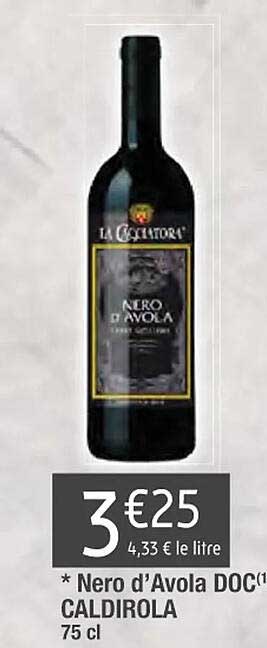 nero d'avola doc caldirola