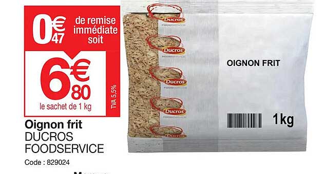 oigon frit ducros foodservice