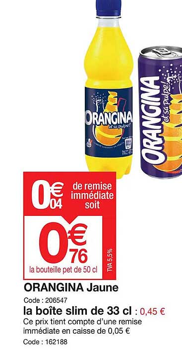 Orangina Jaune