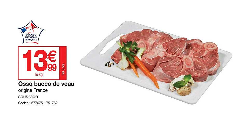 osso bucco de veau