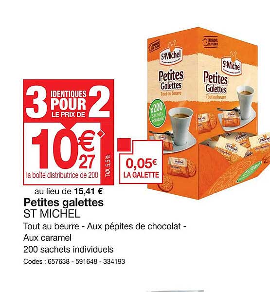 petites galettes st michel