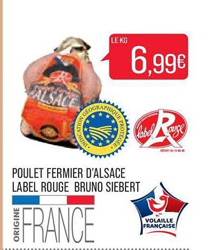 poulet fermier d'alsace label rouge bruno siebert