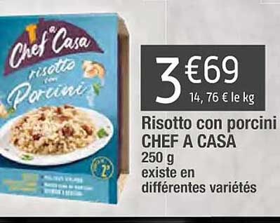 risotto con porcini chef a casa