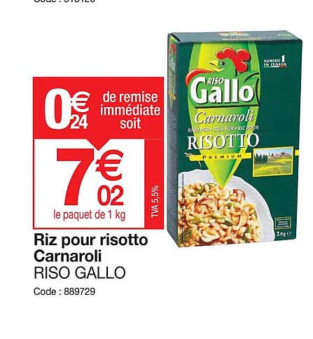 riz pour risotto carnaroli riso gallo
