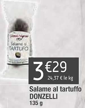 salame al tartuffo donzelli