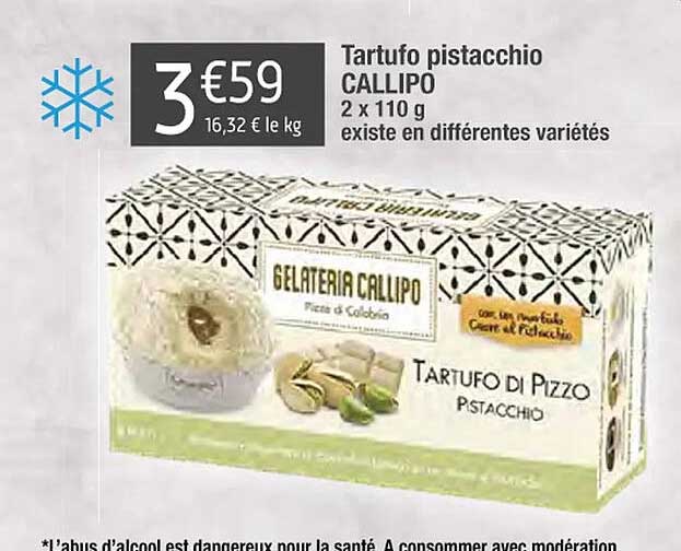 Tartufo Pistacchio Callipo