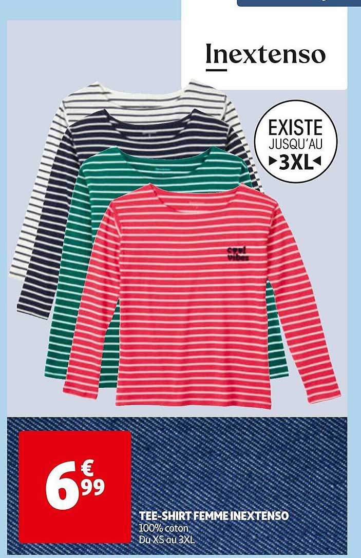 tee-shirt femme inextenso