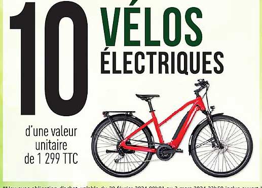 10 vélos électriques